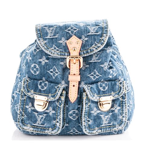 louis vuitton denim sac a dos backpack|louis vuitton denim bag collection.